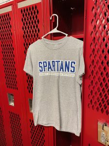 Gray Spartans SJHS T-Shirt Short Sleeve (short and long sl)